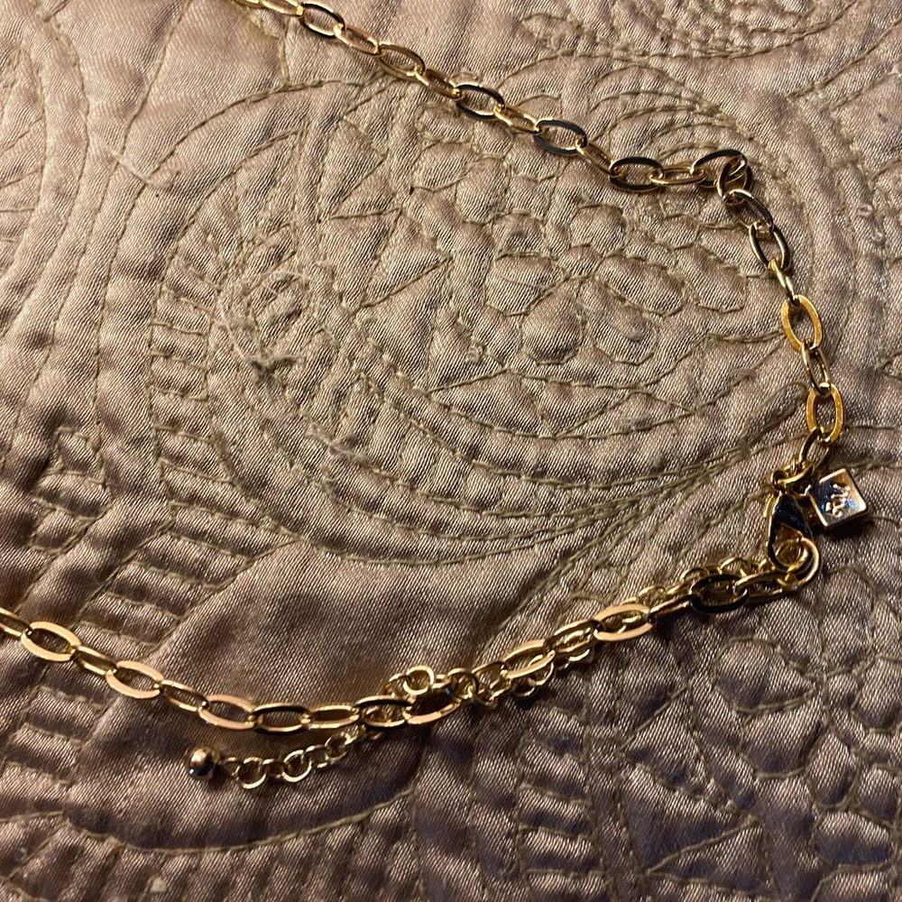 Rebecca Minkoff NWOT Silver And Gold Tassel Chain Goddess Necklace - Picture 16 of 16
